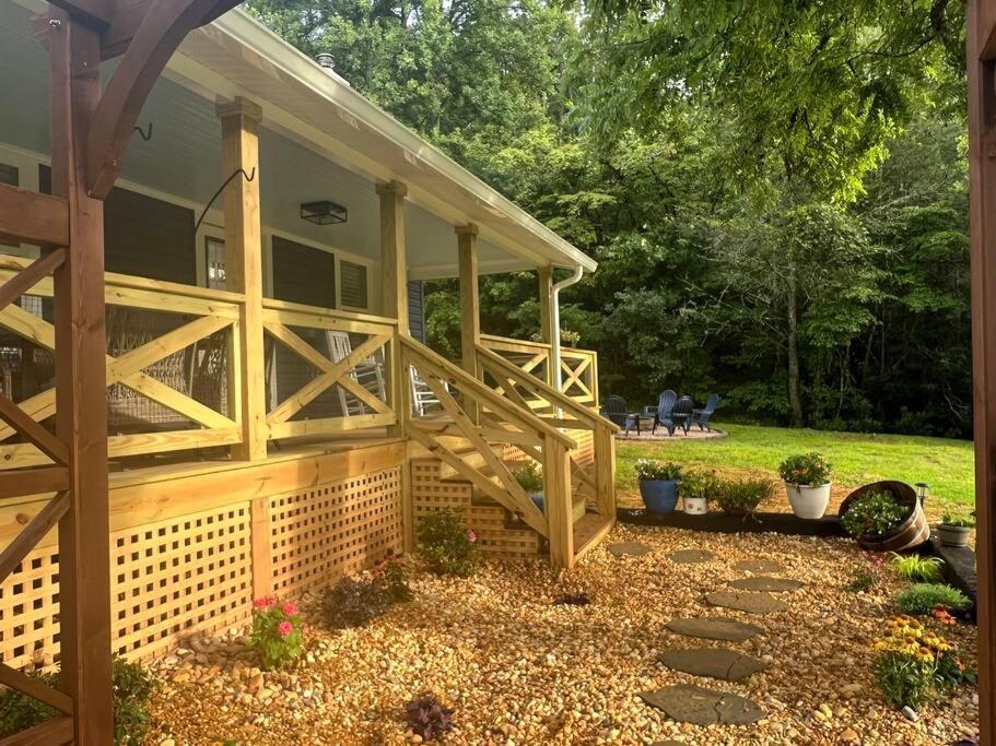 Riverside Relaxer W/Hot Tub+Fire Pit +Wifi & View Franklin Exterior foto